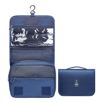 trousse de toilette 160g Imperméable Compartimenté Accrochable Portable Imperméable Respirant Grande Capacité sac à cosmétiques